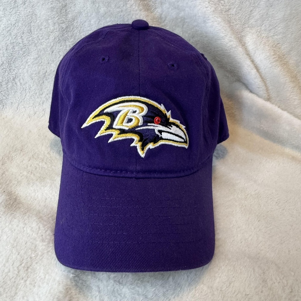 Baltimore Ravens Hat Cap Strap Back Youth Purple Black NFL‎ Football Kids Reebok